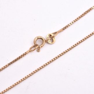 HALSKEDJA VENETIANSK 36,5CM, TILLV. BALESTRA, ITALIEN, SVENSK "KATTFOT"-STÄMPEL