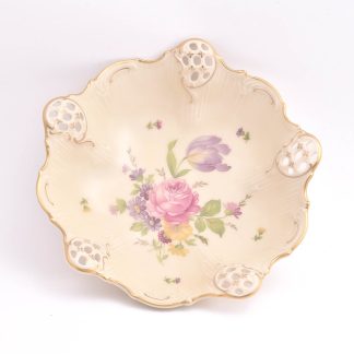 PORSLINSSKÅL ROSENTHAL, MODELL: MOLIERE, DIAMETER: 22,5CM, TILLV. TYSKLAND 1901-33