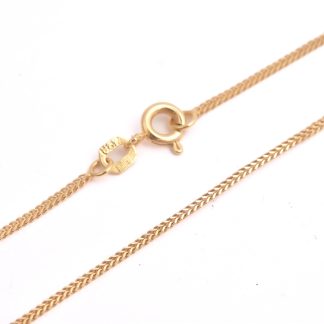 HALSKEDJA PANSAR 44,5CM (NGT BUCKLIG) KÖPT AV GULD & Co