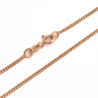 HALSKEDJA PANSAR 45,5CM, TILLV. BALESTRA, SVENSK "KATTFOT"-STÄMPEL