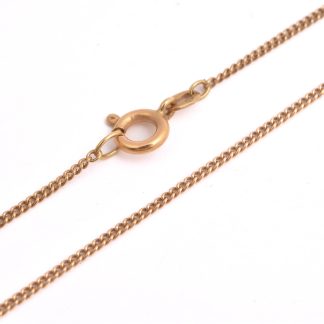 HALSKEDJA PANSAR 52CM, SVENSK IMPORT-STÄMPEL