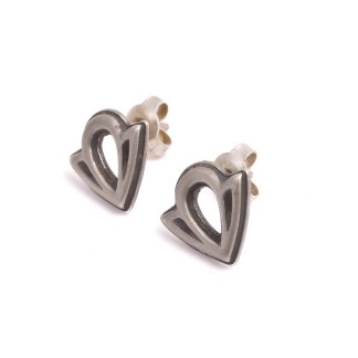 PAR ÖRHÄNGEN SILVER KALEVALA KORU, 1,2CM, MODELL: ILLUSION