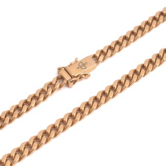 HALSKJEDJA PANSAR 51CM, BREDD: 4,1MM, TILLV. BALESTRA, SVENSK "KATTFOT"-STÄMPEL