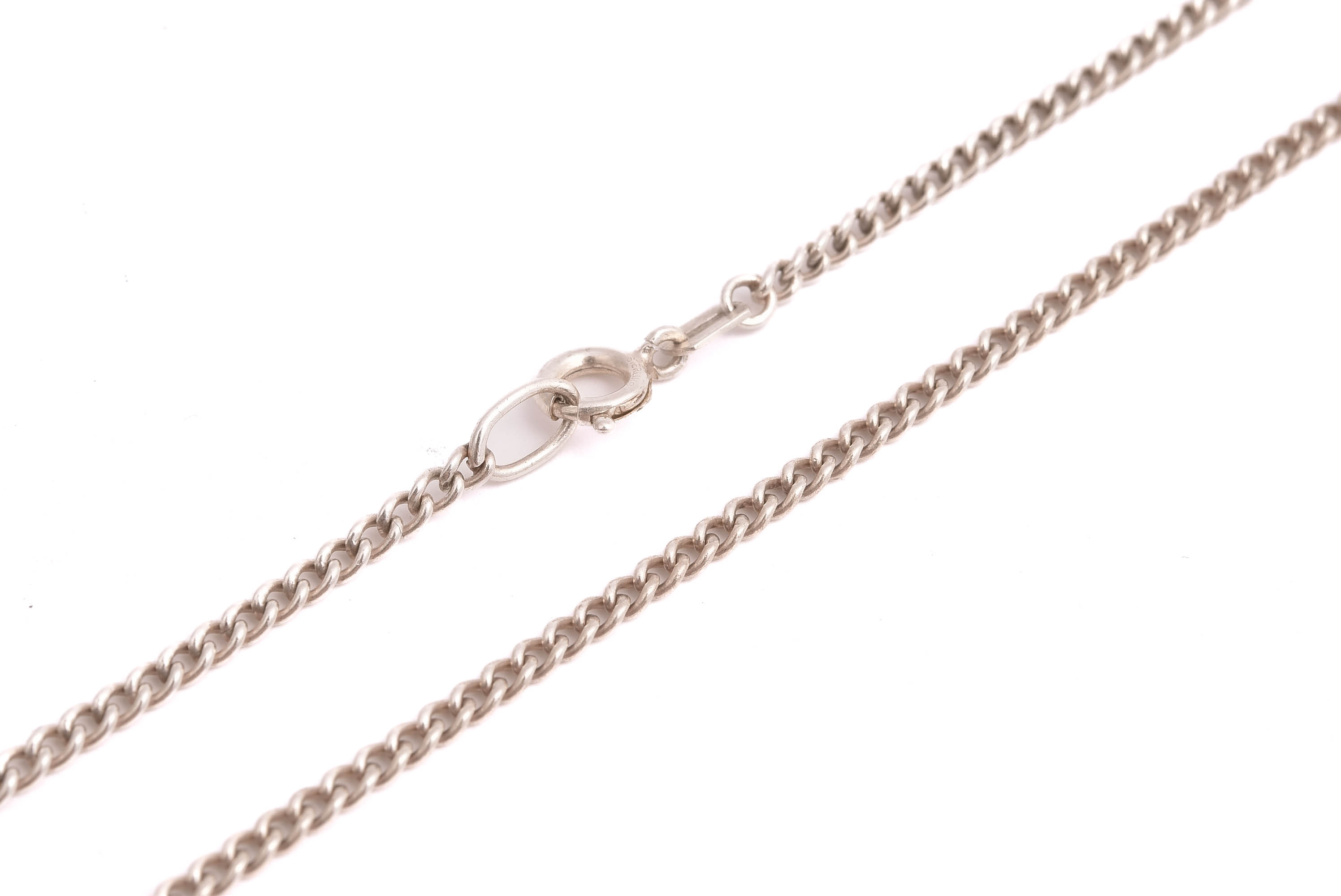 HALSKEDJA SILVER PANSAR 43CM, BREDD: 2,1MM