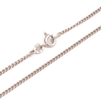 HALSKEDJA SILVER PANSAR 44CM, BREDD: 1,8MM (MINIMAL BUCKLA)