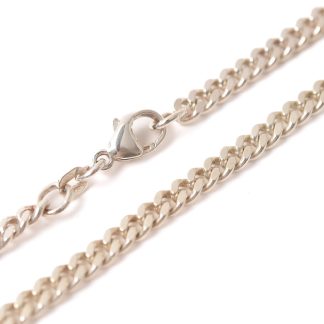 HALSKEDJA SILVER PANSAR 38CM, BREDD: 4MM, TILLV. GULDFYND