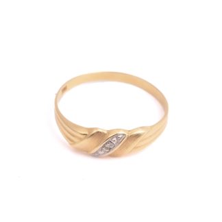 RING M ÅTTKANT-SLIPAD DIAMANT, 18MM