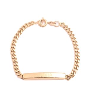 ARMLÄNK M PLATTA "OLIVIA" (BUCKLIG)