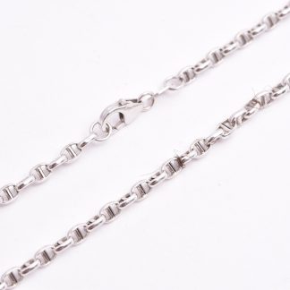 HALSKEDJA 49,5CM (TROLIGEN VITRODIERAT RÖDGULD)