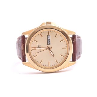 HERRUR CITIZEN Q 39MM, MODELL: 1102-S066816 (BATTERI SLUT, NÅGRA REPOR PÅ GLASET) I ORIG KART