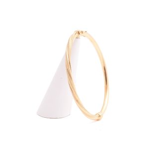 ARMRING 5,1x6,0CM, ÖPPNINGSBAR, ITALIENSKA STÄMPLAR