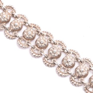 ARMLÄNK SILVER 18,5CM, BREDD: 1,8CM, SVENSK IMPORT-STÄMPEL