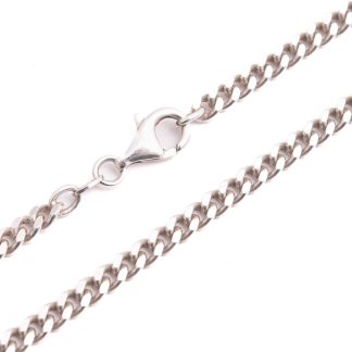 HALSKEDJA SILVER PANSAR 51CM, BREDD: 4,2MM, TILLV. GULDFYND