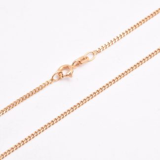 HALSKEDJA PANSAR 47,5CM, BREDD: 1,5MM