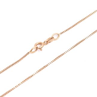 HALSKEDJA VENETIANSK 37CM, TILLV. BALESTRA, SVENSK IMPORT-STÄMPEL