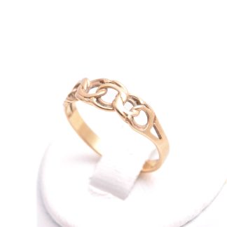 RING BISM, 17MM, TILLV. SÄVSJÖ GULD