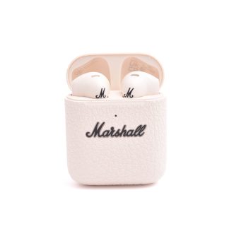 PAR TRÅDLÖSA BLUETOOTH IN-EAR HÖRLURAR MARSHALL MINOR III MED LADDBOX I ORIG KART (USB-C LADDKABEL MEDFÖLJER EJ)