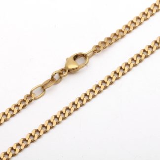 HALSKEDJA PANSAR, 48CM, BREDD: 2,6MM - TILLV. GULDFYNDGRUPPEN