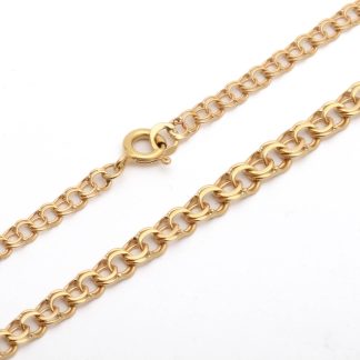 HALSKEDJA BISMARCK, 42CM, DOSERAD: 3,5-5MM - TILLV. CLAREUS