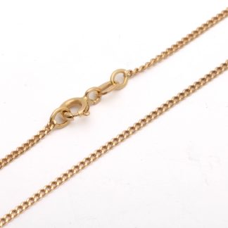 HALSKEDJA PANSAR, 46CM, BREDD: 11MM - TILLV. BALESTRA FÖR GULDFYND