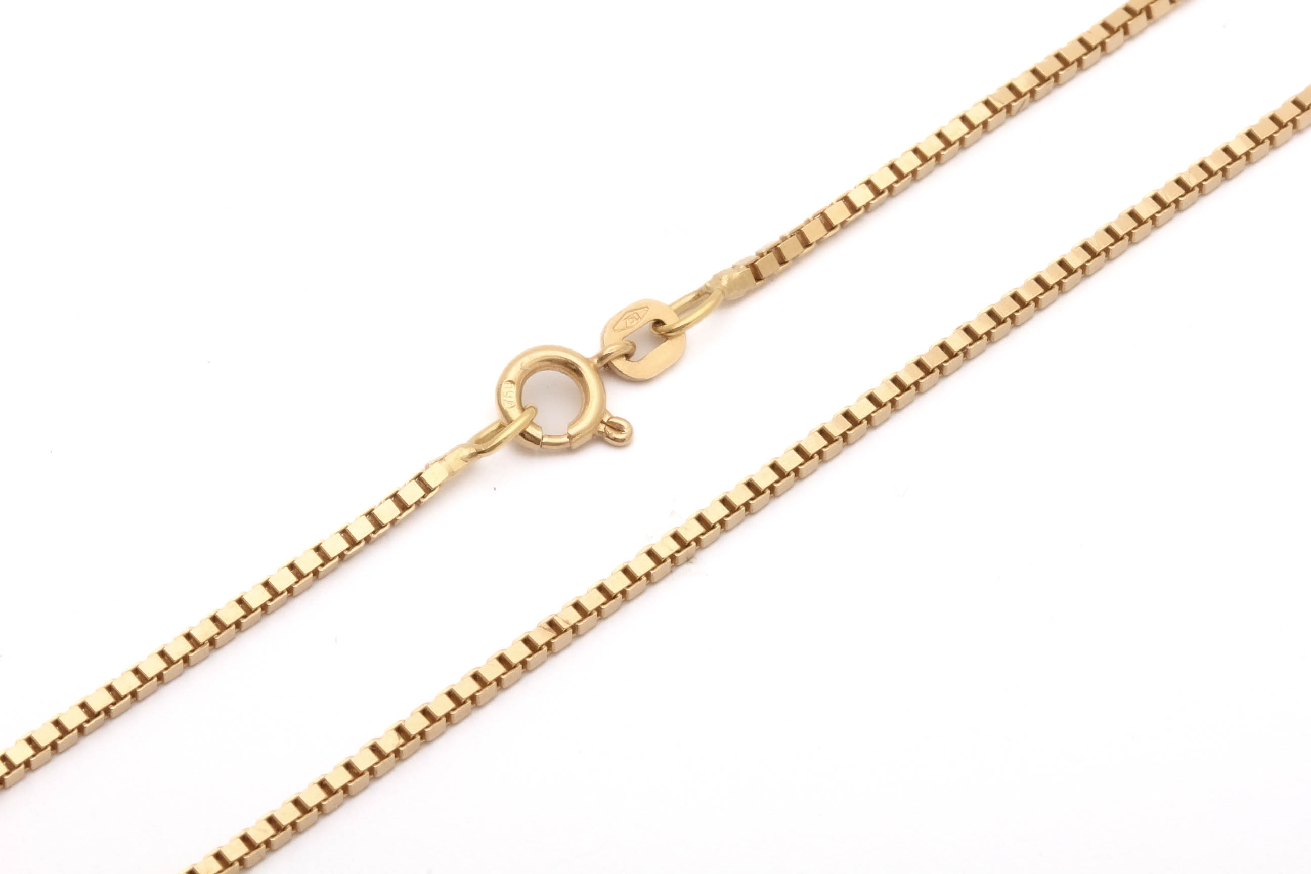 HALSKEDJA VENETIANSK, 51CM, BREDD: 1,5MM / 18K 9,3G - TILLV. BALESTRA