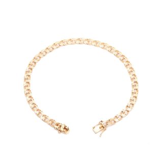ARMBAND BISMARCK 19,5CM, BREDD: 4,5MM / 18K 6,5G - TILLV. SVERIGE 1967