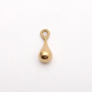 HÄNGE DROPPE, 19x7MM / 18K 2,7G - TILLV. ALTON 1985