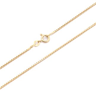 HALSKEDJA VENETIANSK, 50CM, BREDD: 1,2MM - TILLV. BALESTRA