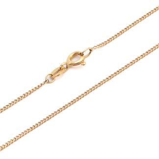 HALSKEDJA PANSAR, 46,5CM, BREDD: 1MM