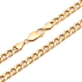 HALSKEDJA PANSAR 56CM, BREDD: 5MM - TILLV. GULDFYNDGRUPPEN