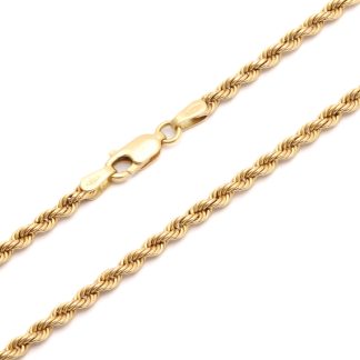 HALSKEDJA CORDELL 46CM, BREDD: 3MM - TILLV. GULDFYNDGRUPPEN