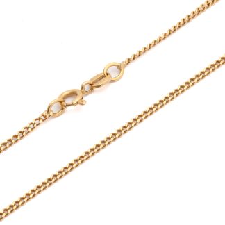 HALSKEDJA PANSAR, 55CM, BREDD: 1,5MM - TILLV. BALESTRA