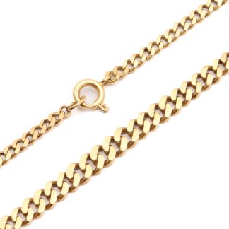 HALSKEDJA PANSAR, 46,5CM, DOSERAD: 3-5,5MM - TILLV. SVERIGE 1962