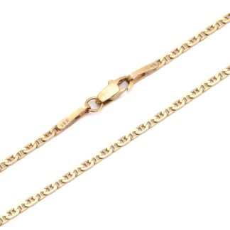 HALSKEDJA MARIN-LÄNK 57,5CM, BREDD: 1,8MM - OBS! NÅGOT MISSFÄRGAD