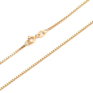 HALSKEDJA VENETIANSK 50CM BREDD: 1,5MM - TILLV. GULDFYNDGRUPPEN