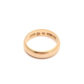 SLÄT RING MED GRAVYR, ø 16,75MM - TILLV. FALKENBERG