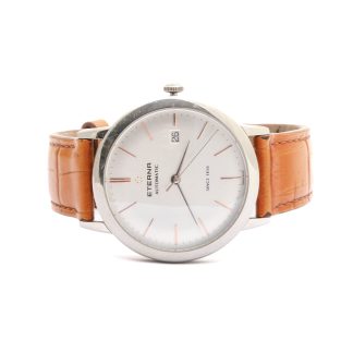 HERRUR ETERNA ETERNITY AUTOMATIC ø 40MM, DATUM, 2700.41.339.925, MED ORIGINAL LÄDERBAND