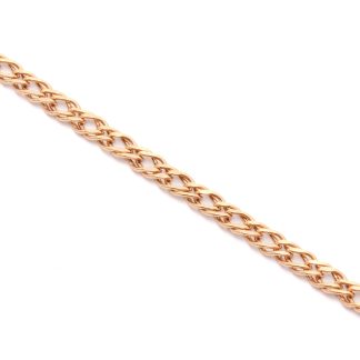 ARMBAND VETELÄNK 18,5CM BREDD: 3MM - TILLV. GULDFYNDGRUPPEN