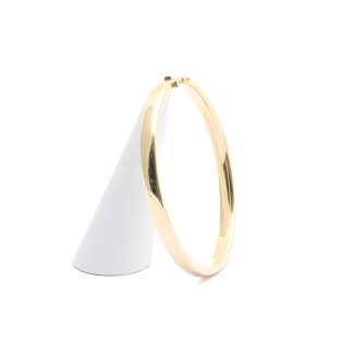 SLÄT ARMRING ø 6CM ÖPPNINGSBAR, BREDD: 6MM - TILLV. GULD CARSÉN I SUNDSVALL
