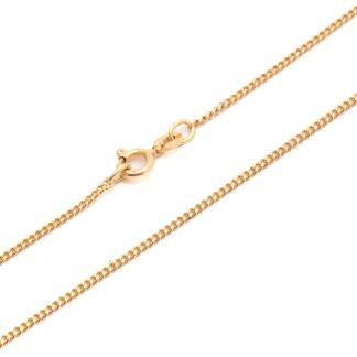 HALSKEDJA PANSAR 49,5CM, BREDD: 1,5MM