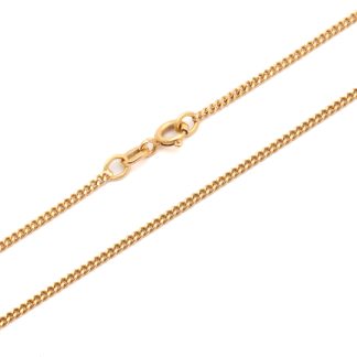 HALSKEDJA PANSAR, 46CM, BREDD: 1,5MM - TILLV. BALESTRA FÖR GULDFYND