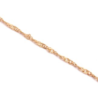 VRISTLÄNK / FOTLÄNK SINGAPORE 24,5CM, BREDD: 2MM - TILLV. BALESTRA