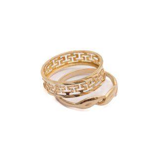 DEFEKTA RINGAR MED BUCKLOR, REPOR OCH NAGG