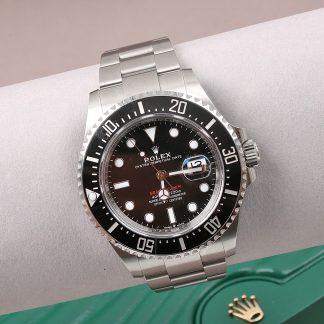 HERRUR: ROLEX SEA-DWELLER, 43MM, REF: 126600, S/N: 16D63625, CERT 2020 MALAYSIA, KVITTO JÄLMERS UR 2024-04-02 OBS SKICKAS EJ