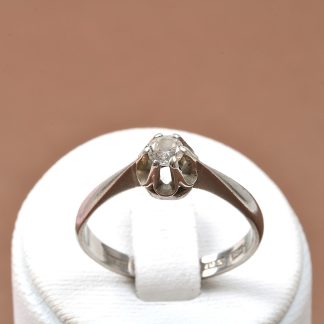 RING VG M DIA, CA 0,20CT, 18,75 MM