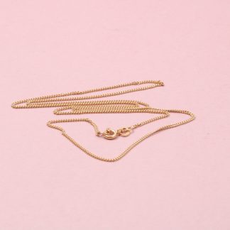 HALSKEDJA PANSAR, L 50 CM B 0,1 CM