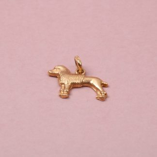 HÄNGE PUDEL, L 1,3 CM