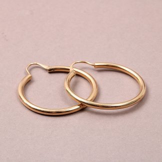 PAR ÖRHÄNGEN HOOPS ø2,8CM