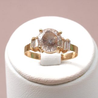 RING 17MM. MED SYNTETISKA STENAR TOTALVIKT