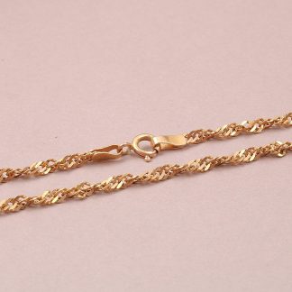 HALSKEDJA SINGAPORE L.53CM B. 3MM.